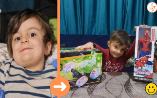 Илиа хочет огромного здоровья для брата и маленькую игрушку для себя